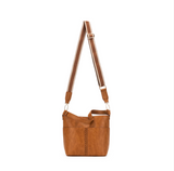 Black Caviar Design Melody Piece Shoulder Crossbody Bag - Tan