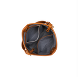Black Caviar Design Melody Piece Shoulder Crossbody Bag - Tan
