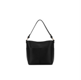 Black Caviar Design Melody Piece Shoulder Crossbody Bag - Black