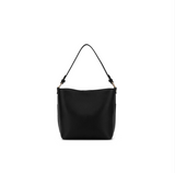 Black Caviar Design Melody Piece Shoulder Crossbody Bag - Black