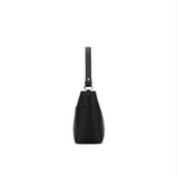 Black Caviar Design Melody Piece Shoulder Crossbody Bag - Black