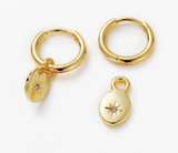 Zafino - Nala Hoop - Gold