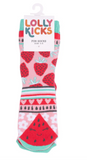 Lolly Kicks Socks - Watermelon