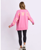 Foxwood Interval Crew - Bubblegum Pink / Neon Orange