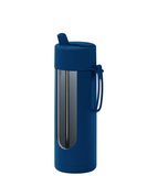 Frank Green - Ceramic Reusable Bottle Flip Straw Lid 20oz Deep Ocean