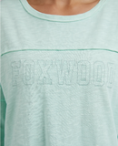 Foxwood Throw on Top - Mint