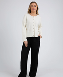 Foxwood Murphy Knit Cardigan - Vintage White