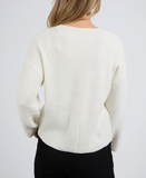 Foxwood Murphy Knit Cardigan - Vintage White