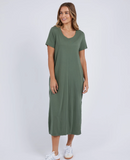 Foxwood Rhythm Dress - Khaki