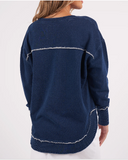 Foxwood Simplified Crew - Denim