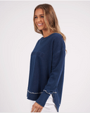 Foxwood Simplified Crew - Denim