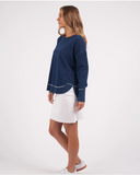 Foxwood Simplified Crew - Denim