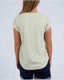 Foxwood Manly Vee Tee - Fog Green