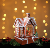 Snowing LED - Gingerbread House