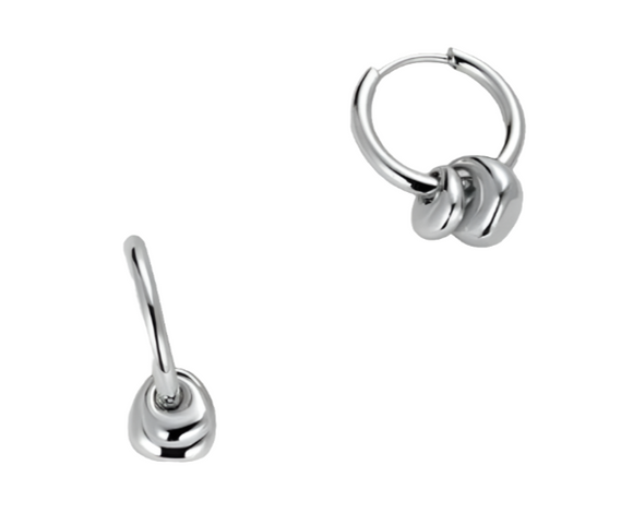 Earrings - Sadie Large Silver
