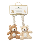 Stroller Toy 2pk - Cuddly Bears