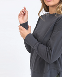 Foxwood Farrah Long Sleeve - Charcoal