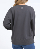 Foxwood Effortless Crew - Iron Grey