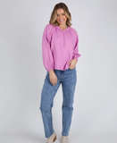 Foxwood Sardinia Blouse - Fuchsia