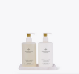 GLASSHOUSE FRAGRANCE Hand Care Duo With Tray 450ml - Kyoto in Bloom