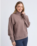 Foxwood College Zip Crew - Mocha
