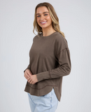 Foxwood Farrah Long Sleeve - Coffee Quartz