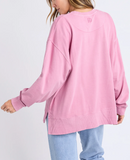 Foxwood Effortless Crew - Rose Pink