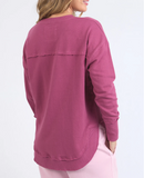 Foxwood Simplified Metallic Crew - Port/Silver