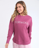 Foxwood Simplified Metallic Crew - Port/Silver