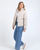 Foxwood Rosalee Cord Jacket - Mushroom