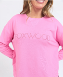 Foxwood Simplified Metallic Crew - Bubblegum