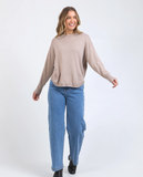 Foxwood Delilah Knit - Mushroom