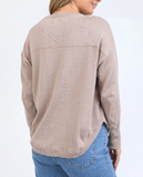 Foxwood Delilah Knit - Mushroom