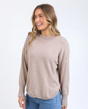 Foxwood Delilah Knit - Mushroom
