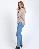 Foxwood Delilah Knit - Mushroom