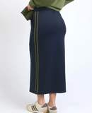 Foxwood Juno Skirt - Navy/Green