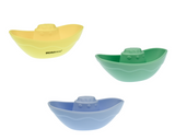 Silicone Bath Tug Boats 3pc - Assorted Colours
