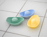 Silicone Bath Tug Boats 3pc - Assorted Colours