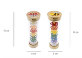 Wooden Rainmaker Rattle - Insects
