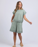 Foxwood - Hustler Tee Iceberg Green