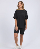 Foxwood Captain Tee - Washed Black