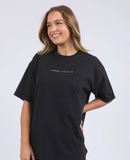 Foxwood Captain Tee - Washed Black