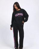Foxwood Interval Crew - Black / Neon Pink