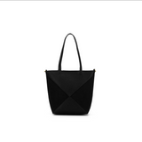 Black Caviar Renee 3 Piece Suedette Handbag - Black