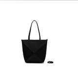 Black Caviar Renee 3 Piece Suedette Handbag - Black