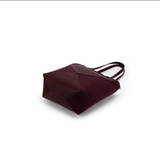 Black Caviar Renee 3 Piece Suedette Handbag - Burgundy