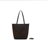 Black caviar Renee 3 Piece Suedette Handbag - Coco