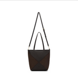 Black caviar Renee 3 Piece Suedette Handbag - Coco