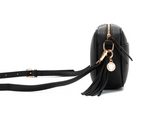 Black Caviar Indie Crossbody Bag - Chocolate