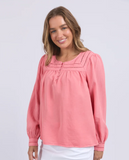 Foxwood Luciana Blouse-Rose Pink